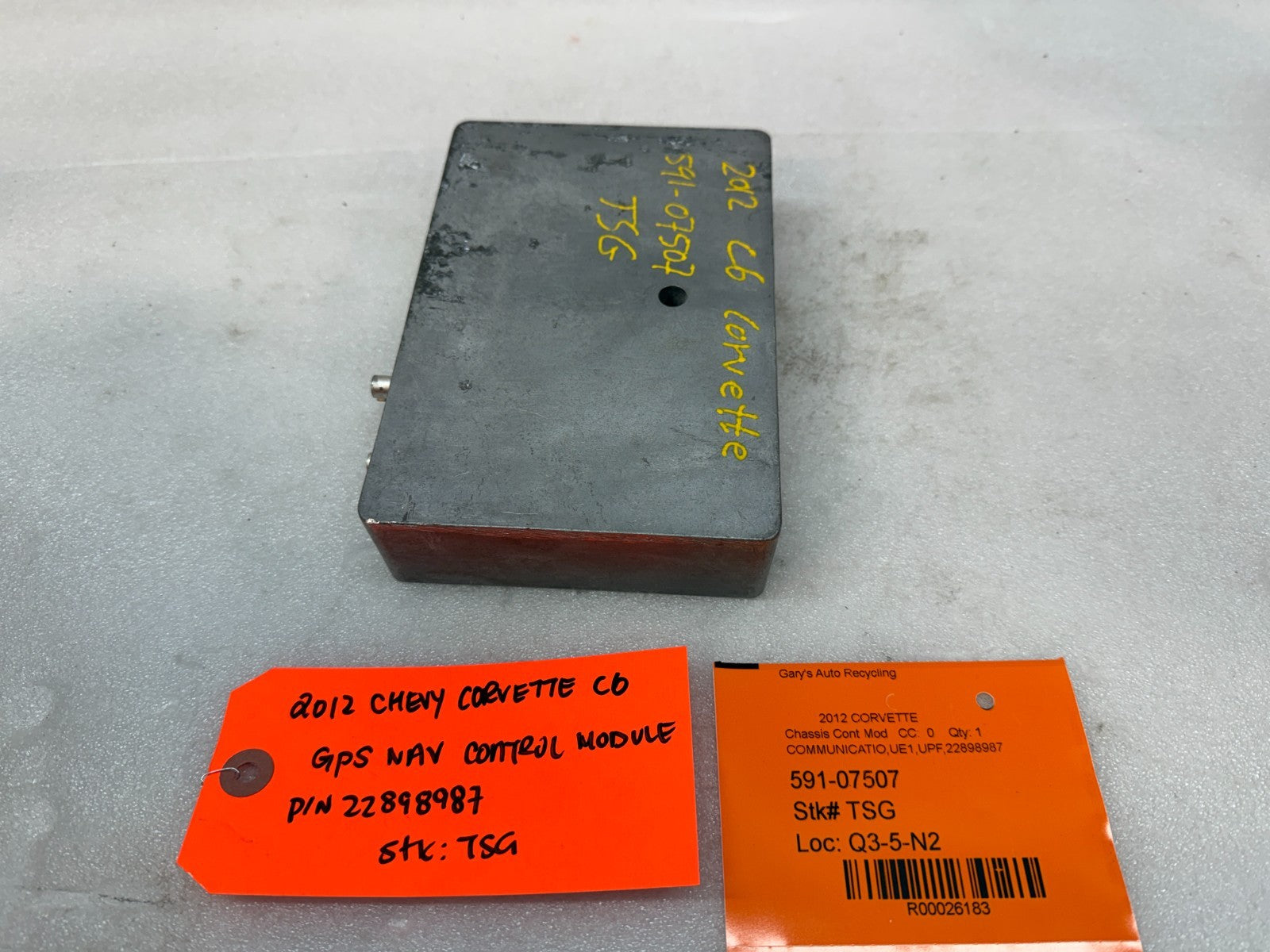 10-13 CHEVROLET CORVETTE C6 OEM ONSTAR COMMUNICATION MODULE 22898987