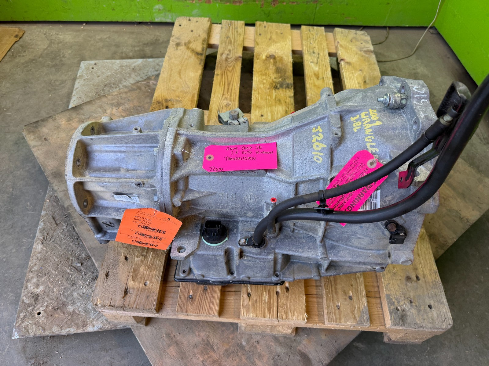 2009 JEEP WRANGLER JK 3.8 42RLE AUTOMATIC TRANSMISSION 07-10 P68036706AC