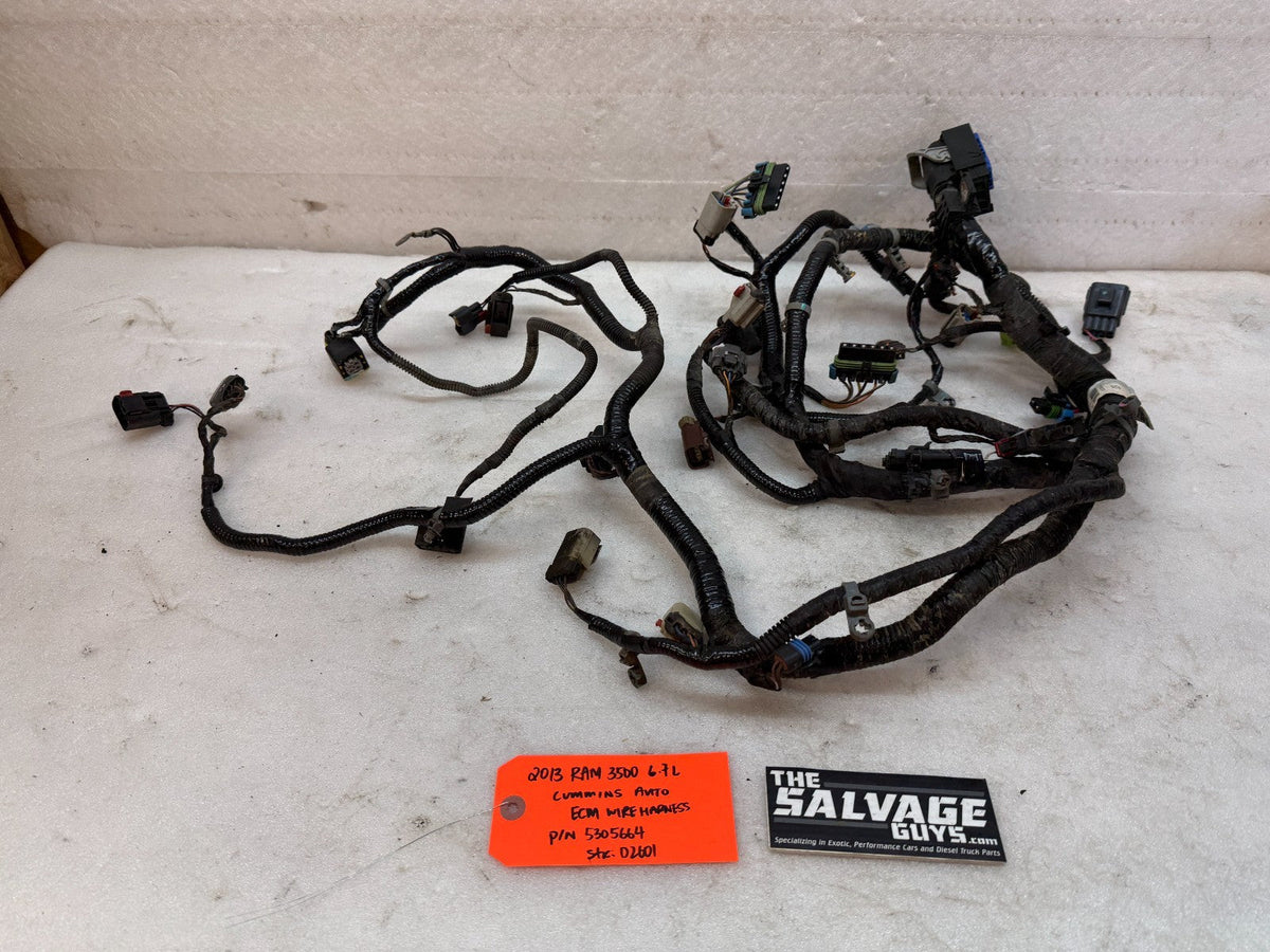 13 RAM 2500 3500 6.7 OEM ENGINE BAY WIRING HARNESS LOOM 5305664 13-18