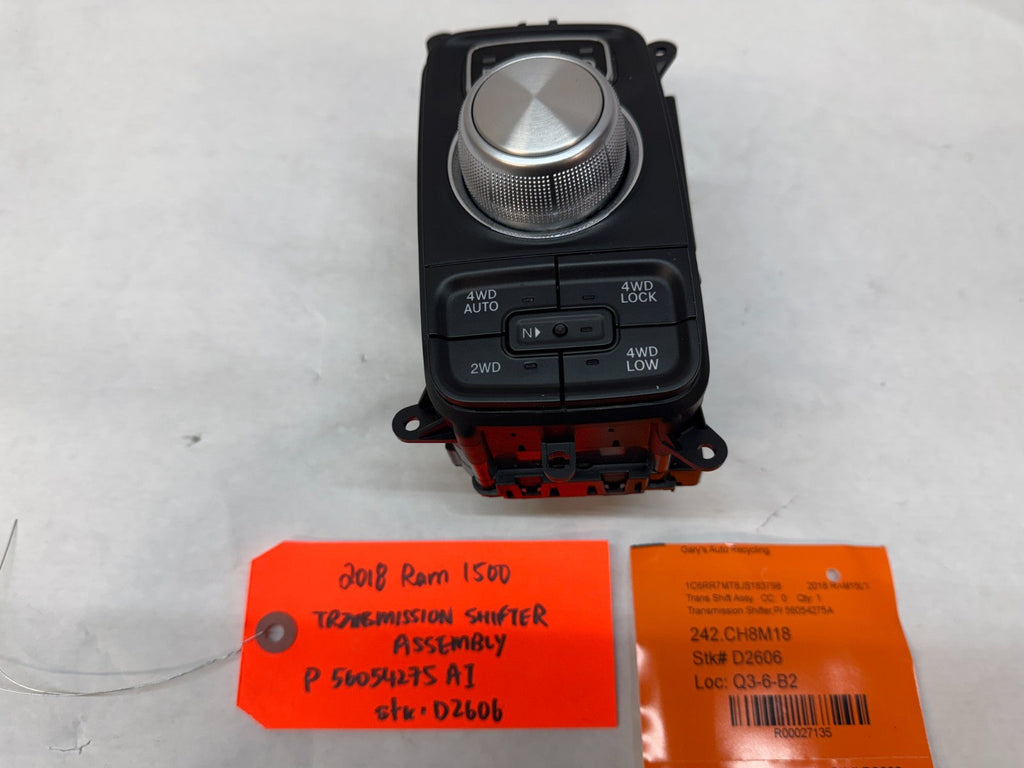 18 DODGE RAM SPORT 1500 5.7 8 SPEED AUTOMATIC SHIFTER P56054275AI 13-18 63k