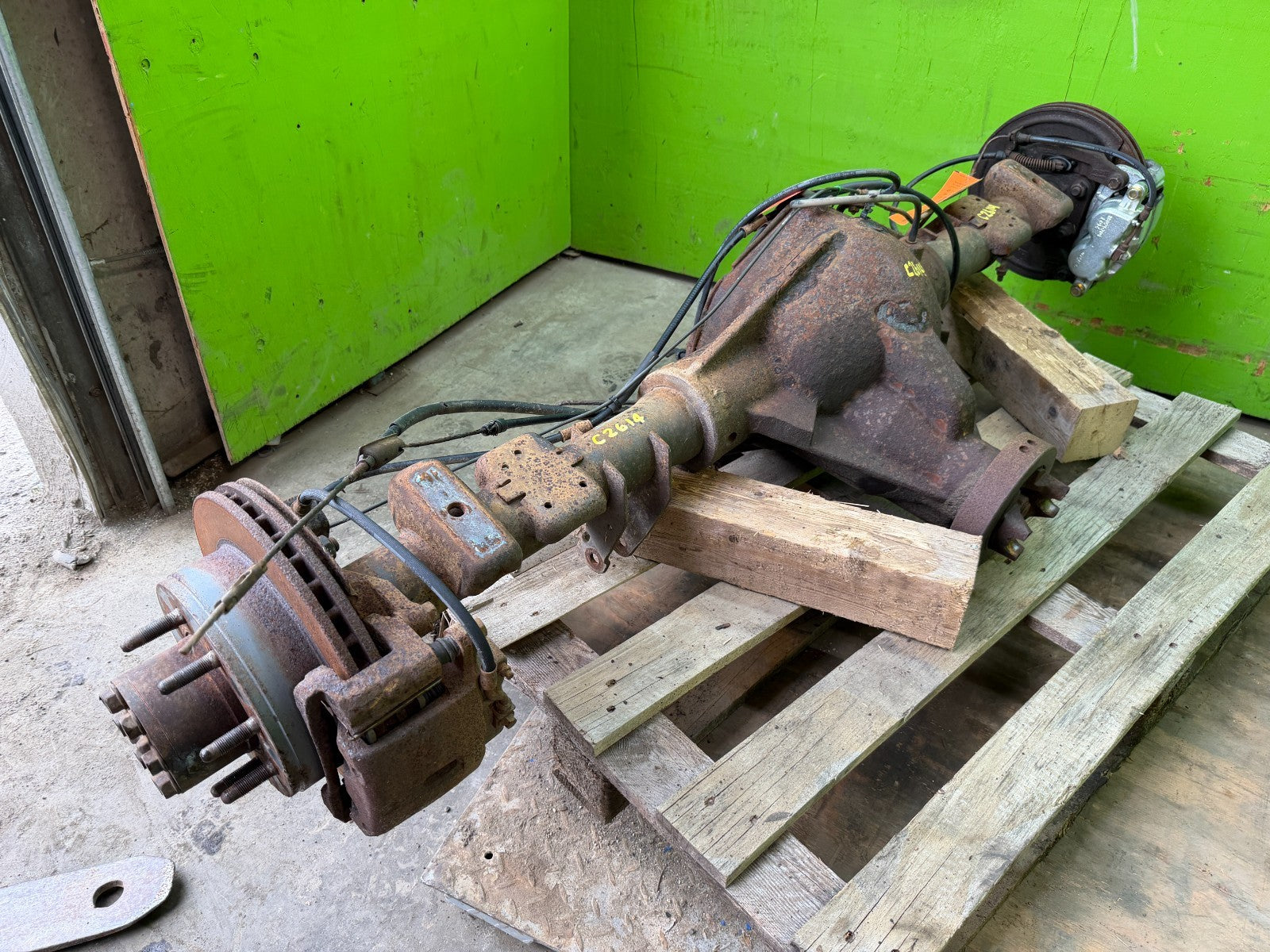 01-07 GMC SIERRA SILVERADO 2500HD 3500HD SRW REAR DIFFERENTIAL AXLE GT4 G80
