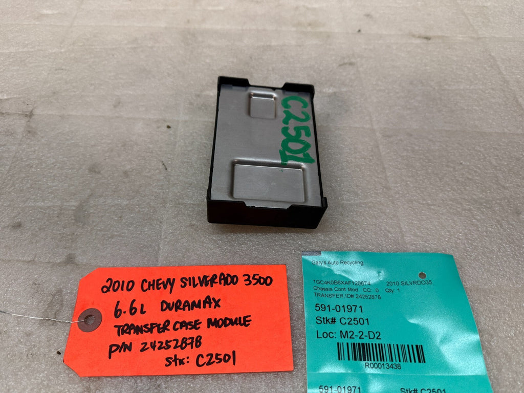 07-14 GMC SIERRA SILVERADO 2500 3500 TRANSFER CASE CONTROL MODULE 24252878