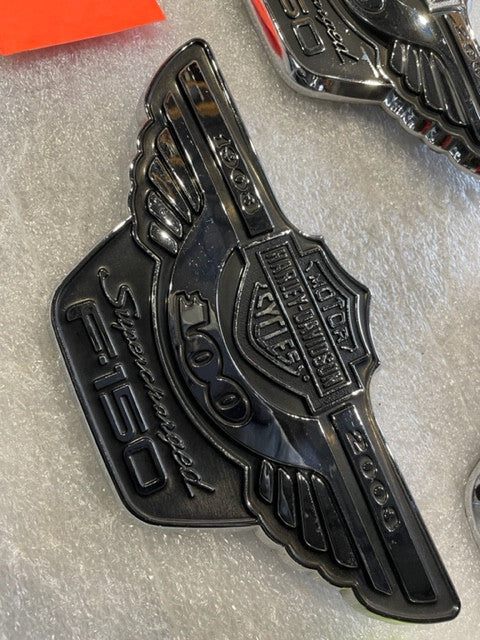 03 FORD F150 HARLEY FENDER AND TAILGATE BADGES 3 PCS 98K