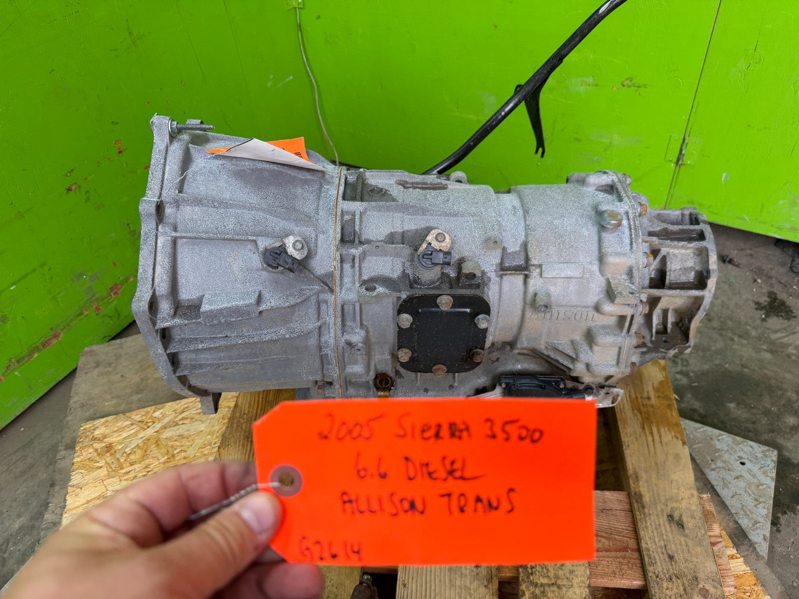 05 CHEVROLET GMC SIERRA SILVERADO 3500HD ALLISON 5SP AUTO TRANSMISSION LLY 4wd
