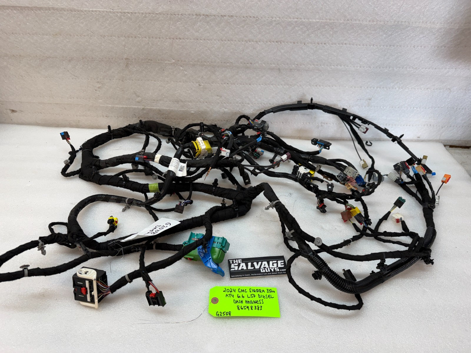 18 ISUZU NRR NPR 5.2L DIESEL ENGINE WIRING HARNESS