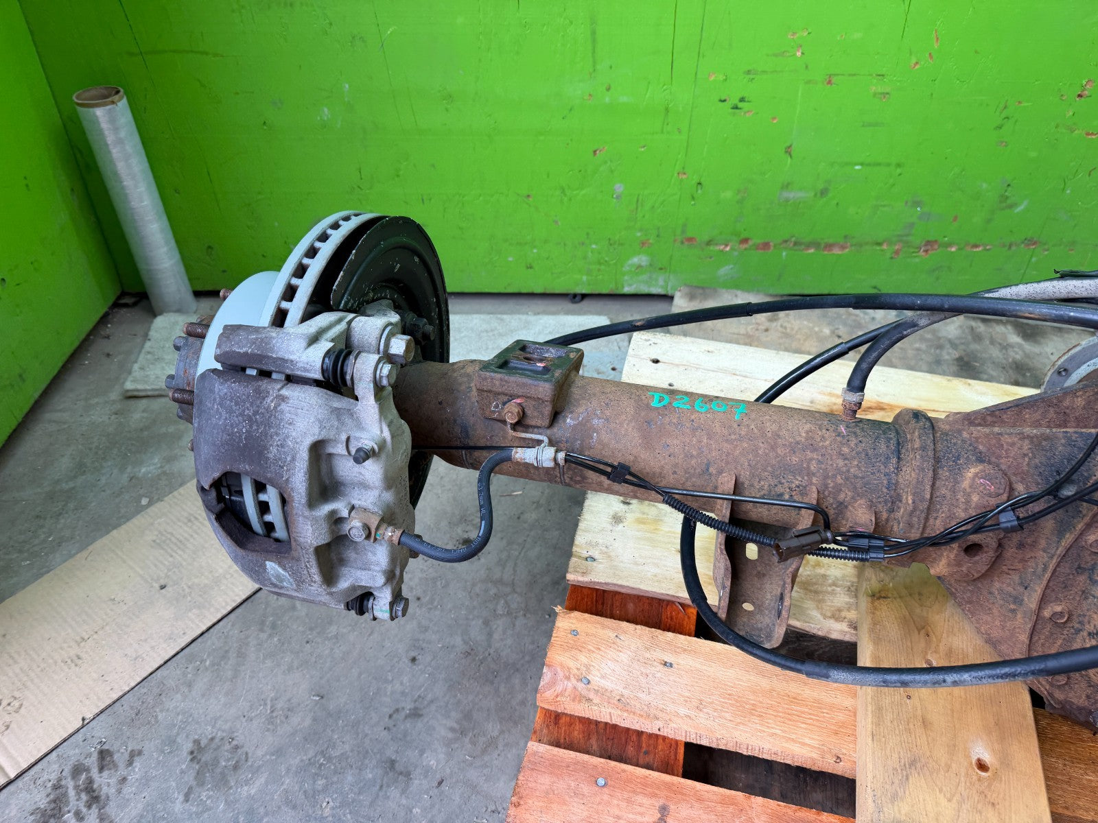 19-24 DODGE RAM 2500 3500 SINGLE REAR WHEEL SRW REAR DIFFERENTIAL AXLE 3.73 65k!