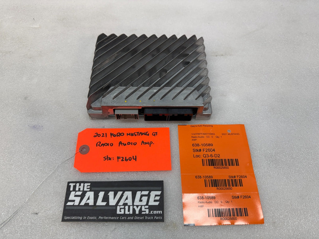 21 FORD MUSTANG 5.0 S550 OEM STEREO RADIO AMPLIFIER AMP B&O 18-23