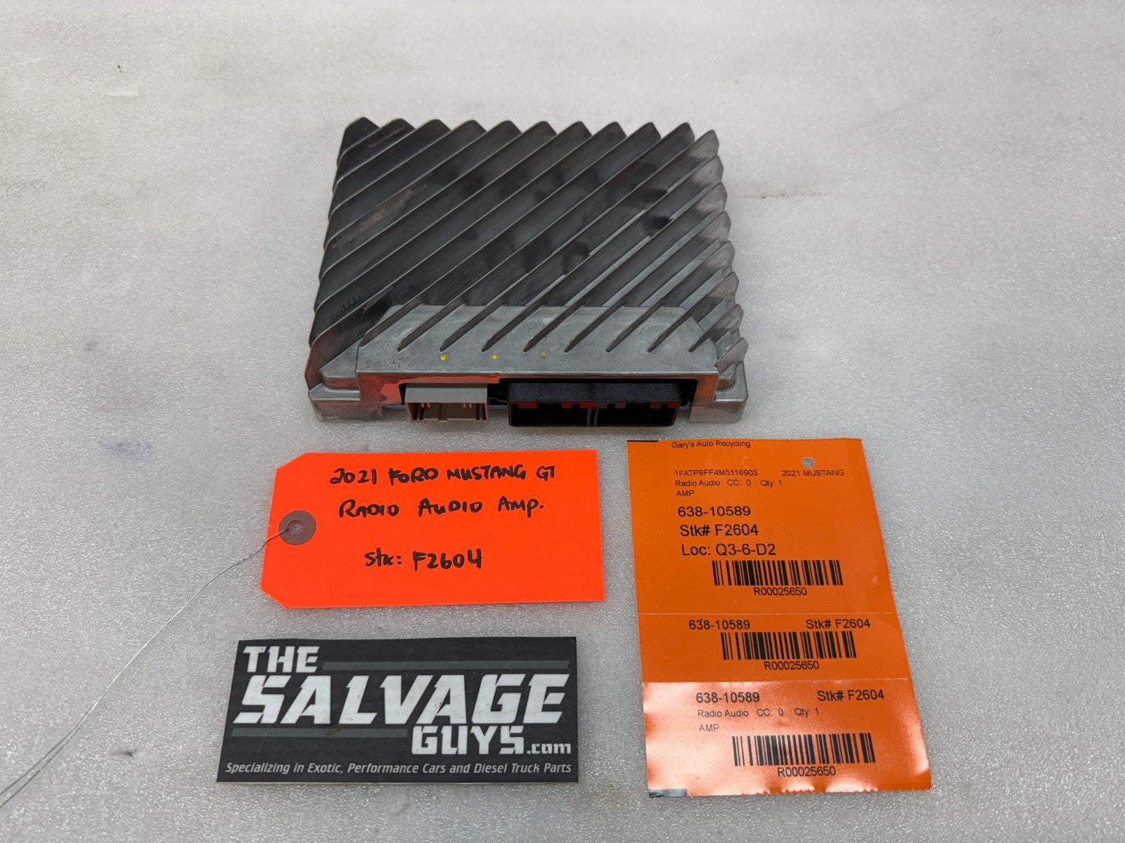 21 FORD MUSTANG 5.0 S550 OEM STEREO RADIO AMPLIFIER AMP B&O 18-23