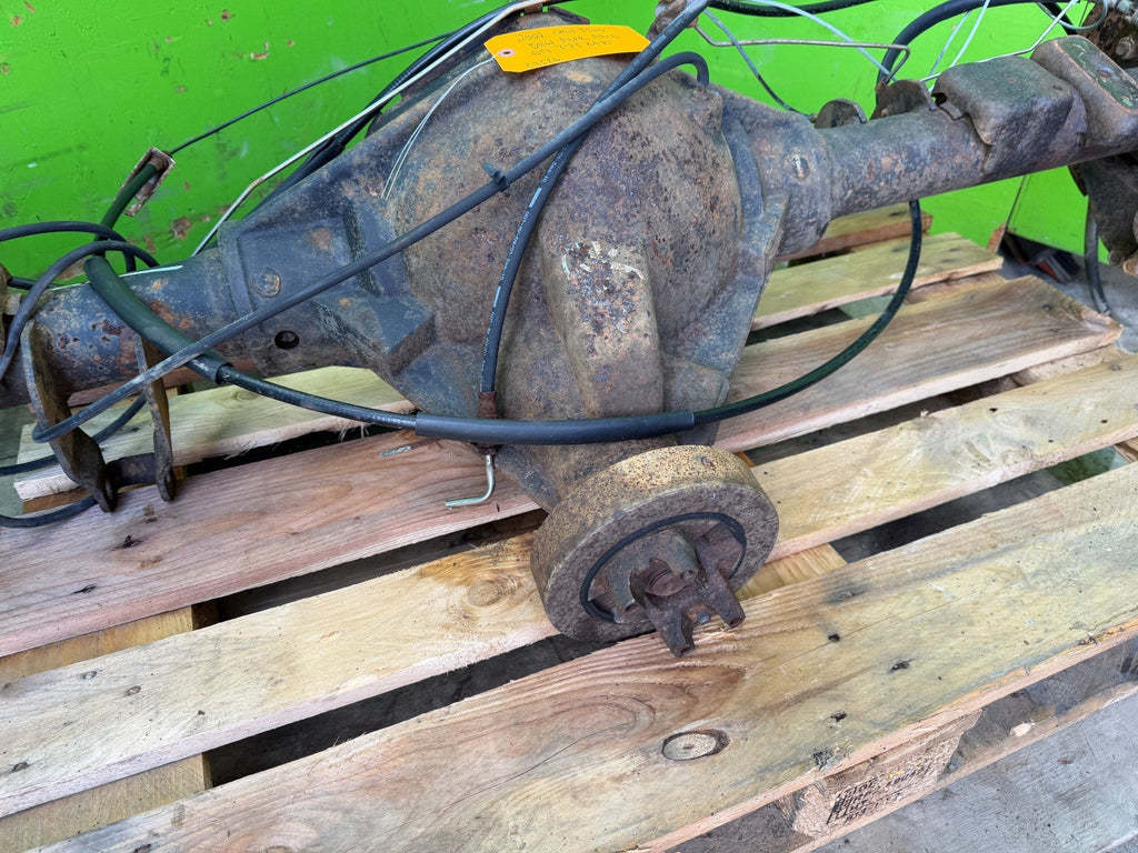 01-07 GMC SIERRA SILVERADO 3500HD DRW REAR DIFFERENTIAL AXLE GT4 G80 3.73