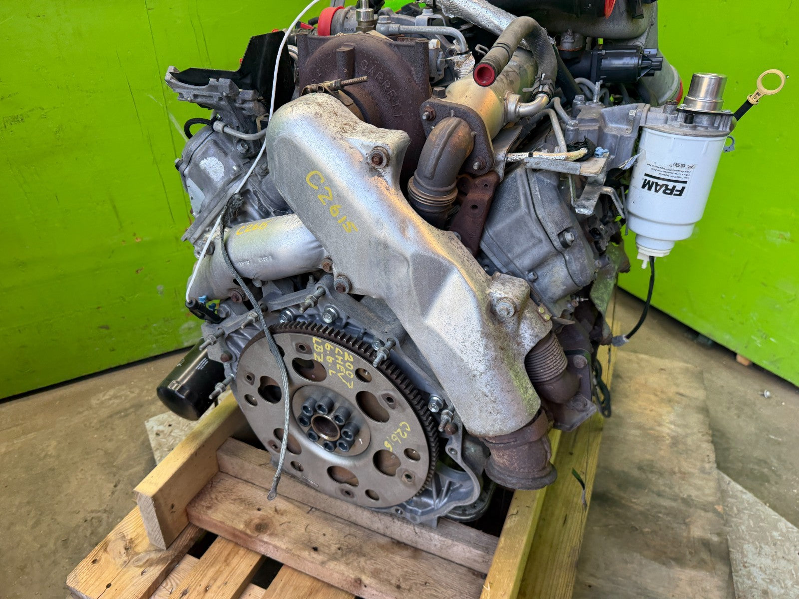 06 07 CHEVROLET GMC 2500 3500 6.6 LBZ DURAMAX DIESEL ENGINE MOTOR NO CORE!!
