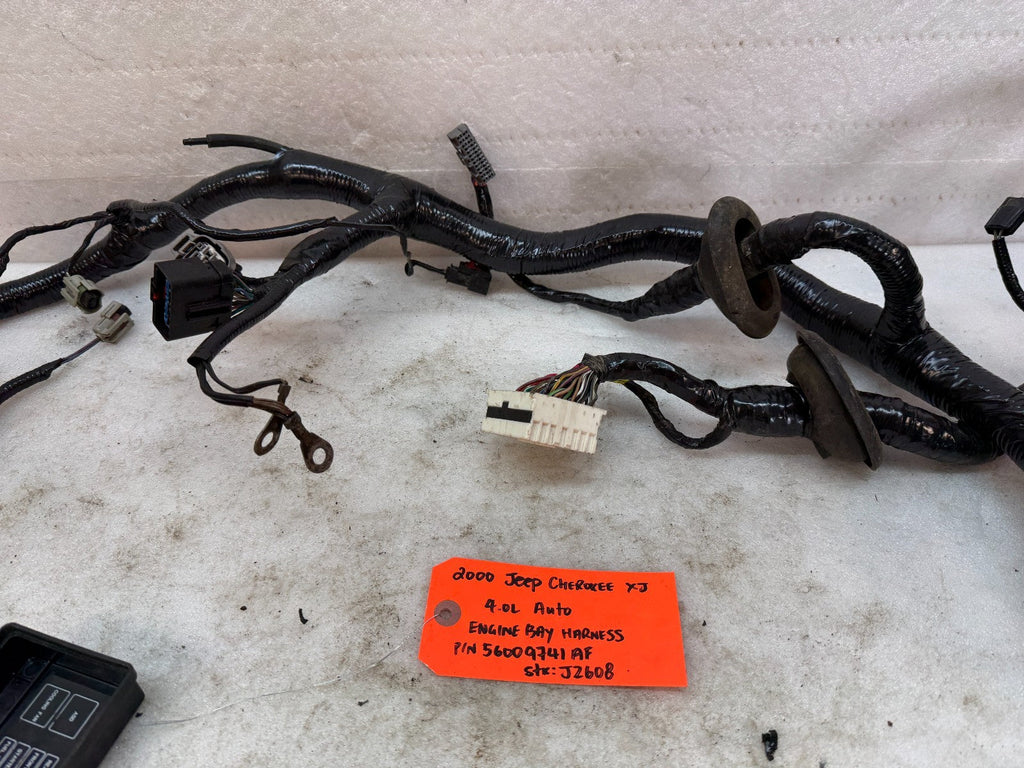 00 JEEP CHEROKEE XJ 4.0 ENGINE WIRING HARNESS LOOM 97-01 P56009741AF