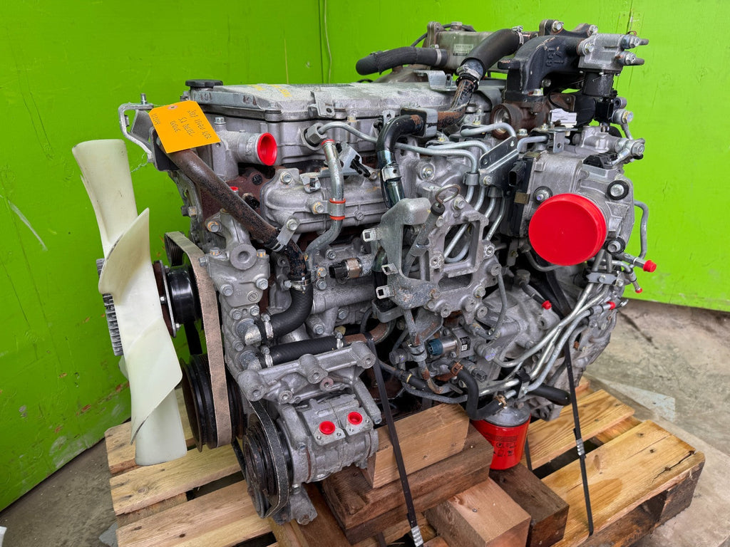 18 ISUZU NRR NPR NQR 5.2 COMPLETE ENGINE ASSEMBLY 4HK1TC 68k!!
