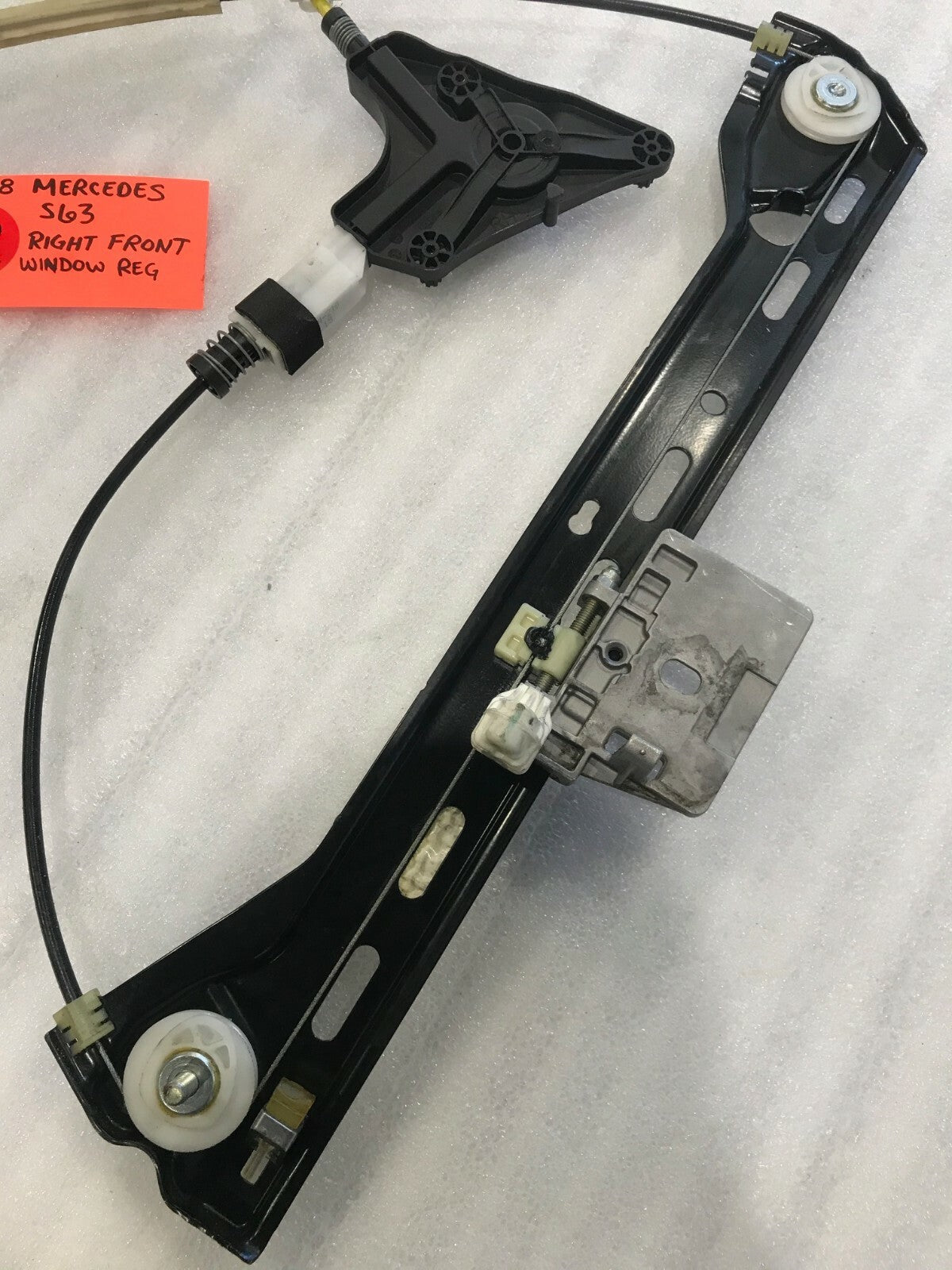 16 MERCEDES S65 AMG C217 COUPE RIGHT PASSENGER WINDOW REGULATOR A2177200246