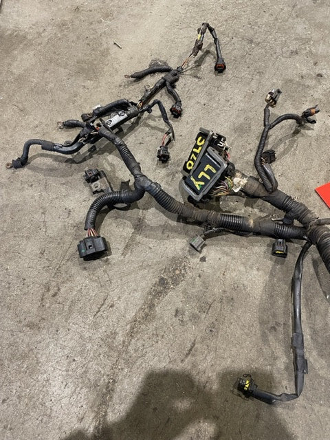 04 Chevrolet GMC 2500HD 3500HD DURAMAX 6.6 LLY DIESEL ENGINE WIRING LOOM HARNESS