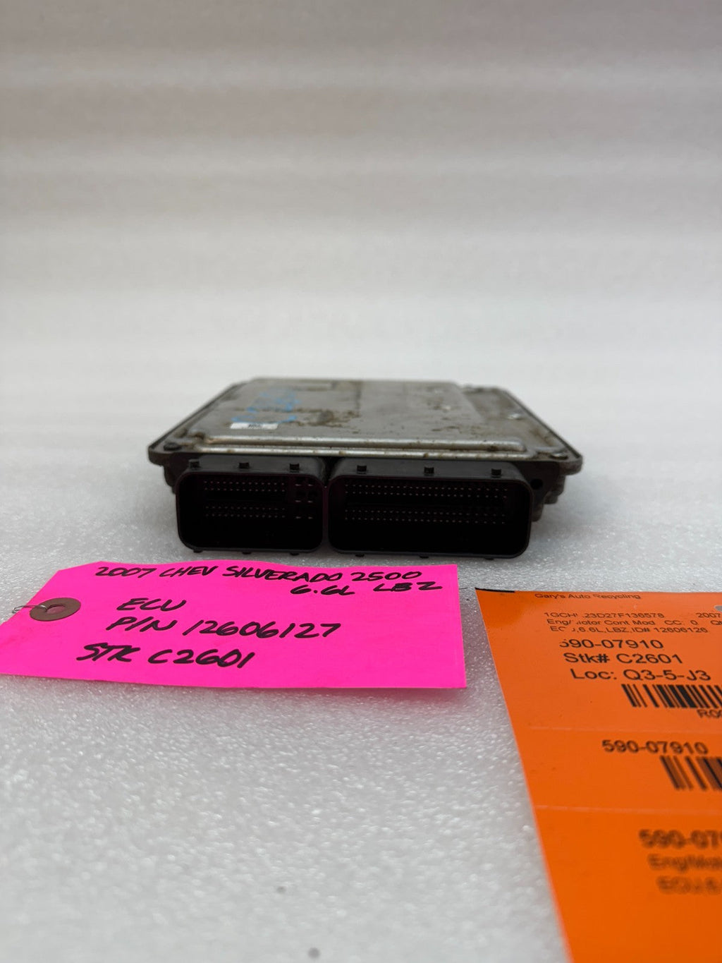 06 07 Chevrolet GMC 2500HD DURAMAX 6.6 LBZ ECM ECU ENGINE COMPUTER 12606127