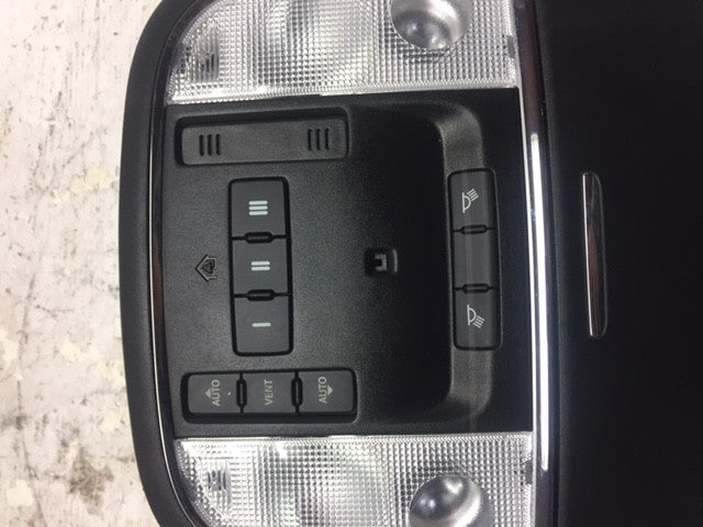 12 DODGE CHARGER SRT-8 392 6.4 BLACK INTERIOR DOME MAP LIGHTS W/ GARAGE OPENER