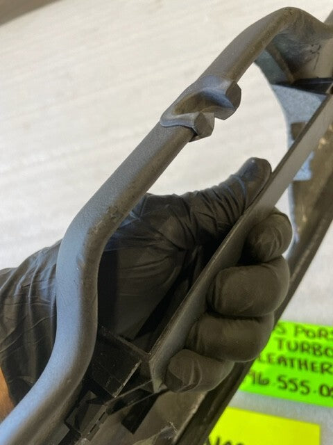05 PORSCHE 996TT TURBO BLACK FULL LEATHER WINDSHIELD VISOR TRIM 99-05 30K!!