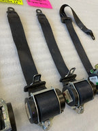 05 PORSCHE 996TT 996 CABRIOLET BLACK FRONT REAR SEATBELTS 99-05 30K!!