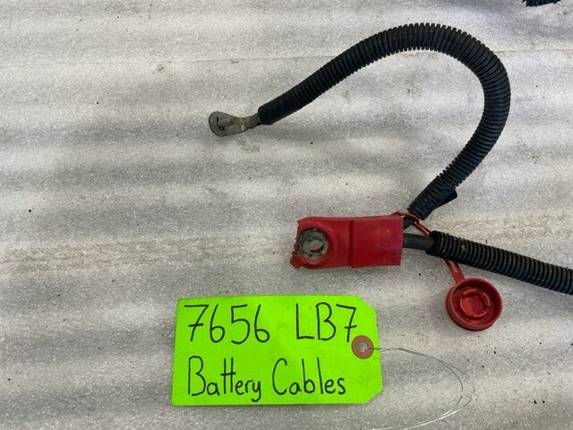 01-04 GMC CHEVROLET SILVERADO 2500HD 3500HD 6.6 LB7 OEM BATTERY CABLES