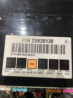 11-14 Chevrolet GMC 2500HD DURAMAX 6.6 LML BCM BODY CONTROL MODULE 20939138