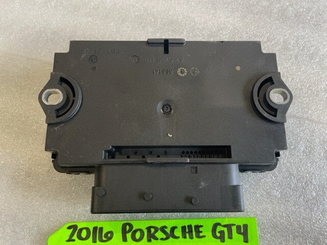 16 PORSCHE CAYMAN GT4 718 981 EMERGENCY BRAKE CONTROL MODULE 99161814503 18K