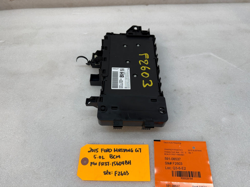 15-17 FORD MUSTANG 5.0 S550 BCM BODY CONTROL MODULE FR3T-15604BH