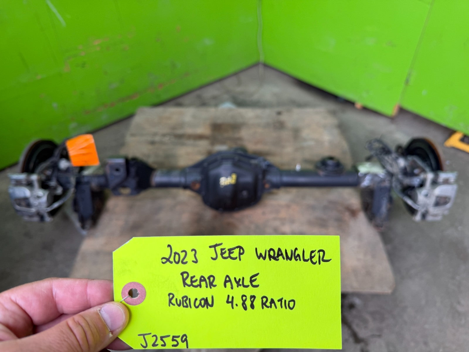 23 JEEP WRANGLER JL JT RUBICON DANA 44 REAR AXLE 4.88 LOCKER WIDETRACK 18-23
