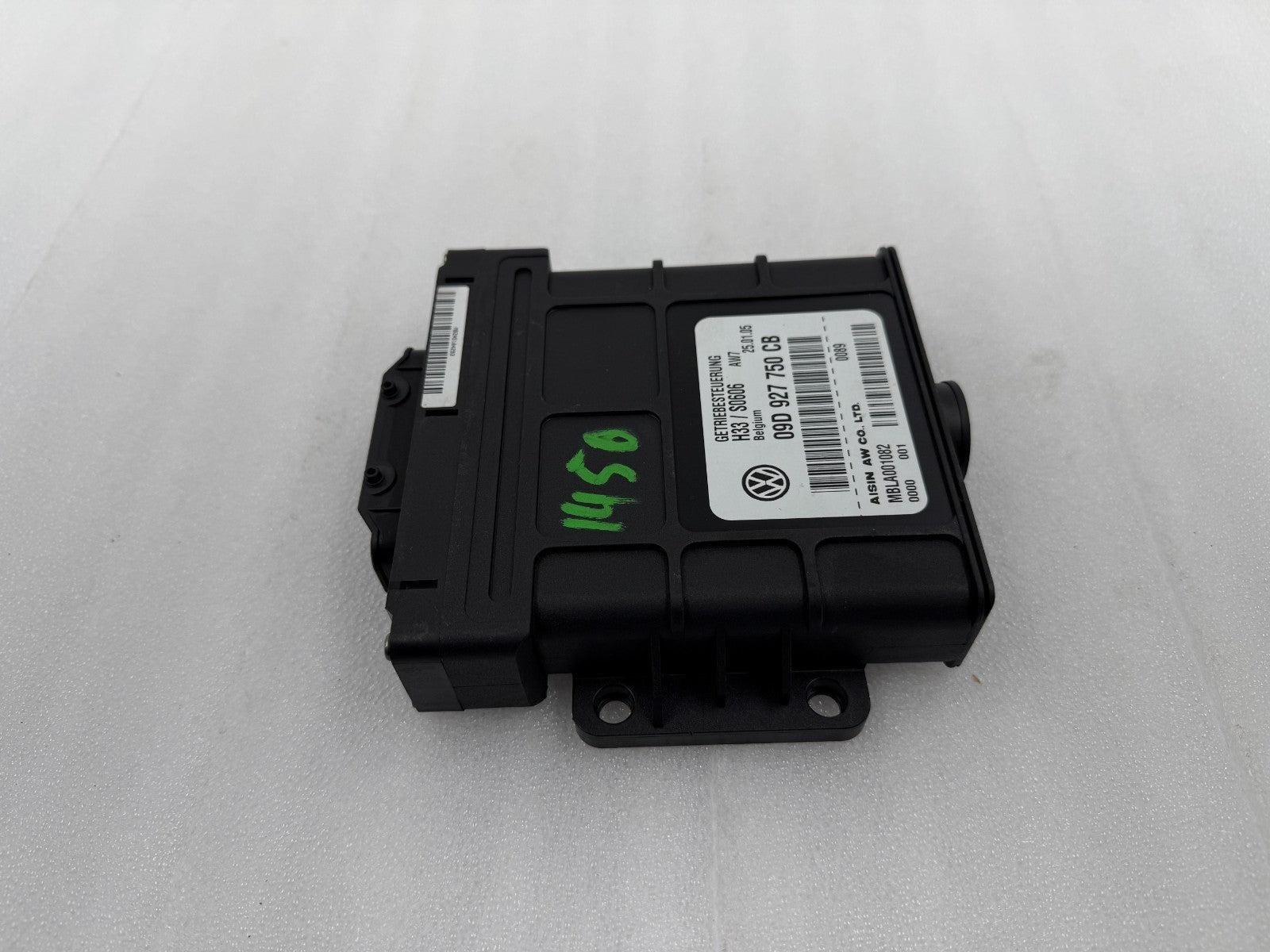 03-06 PORSCHE CAYENNE TURBO 955 TCM TCU TRANSMISSION CONTROL MODULE 09D927750CB