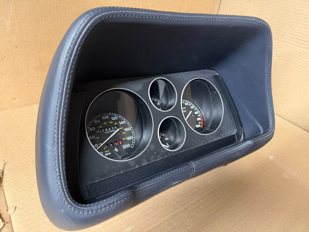 95-99 Ferrari 355 F355 GAUGE CLUSTER SPEEDOMETER TACH GAUGES DASH NAVY BLUE