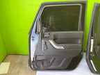 07-18 JEEP WRANGLER JK OEM FULL HARD DOORS BLACK WITH DOOR PANELS MIRROR KEY