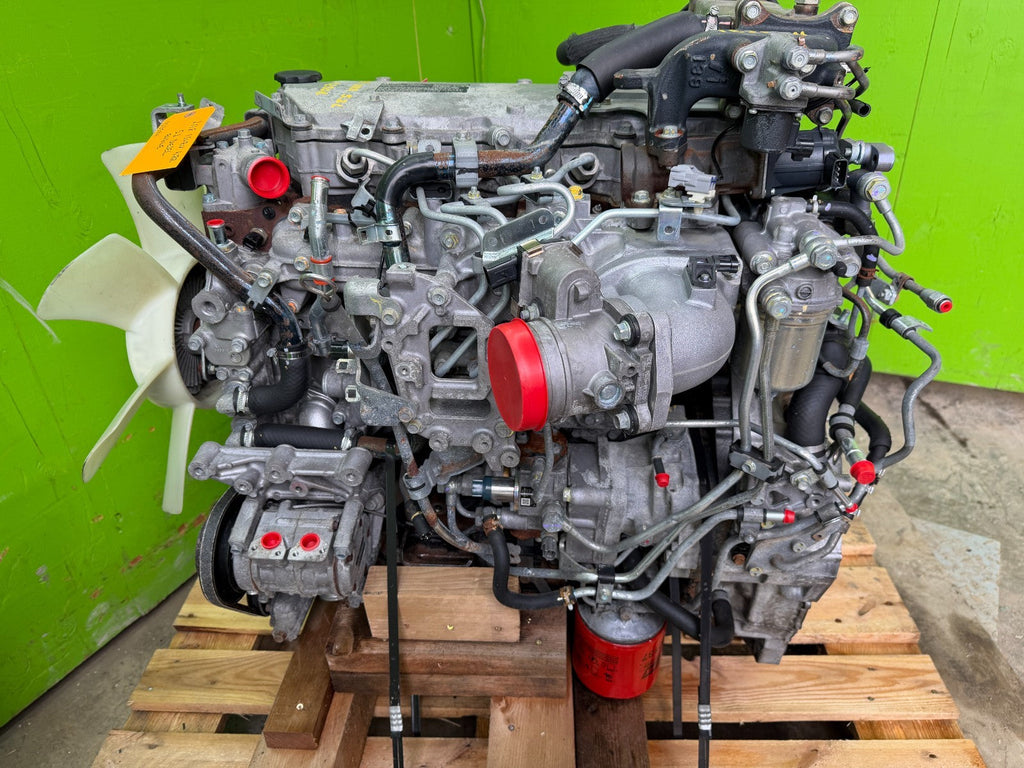18 ISUZU NRR NPR NQR 5.2 COMPLETE ENGINE ASSEMBLY 4HK1TC 68k!!