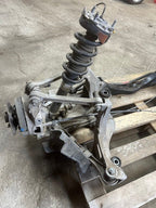 07-09 PORSCHE 997TT 997 TURBO REAR SUSPENSION KNUCKLES SHOCKS ARMS DROP OUT 13K!