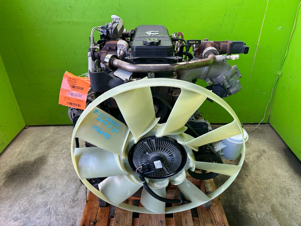 2012 DODGE RAM 2500 3500 6.7 CUMMINS TURBO DIESEL ENGINE MOTOR 10 11 12