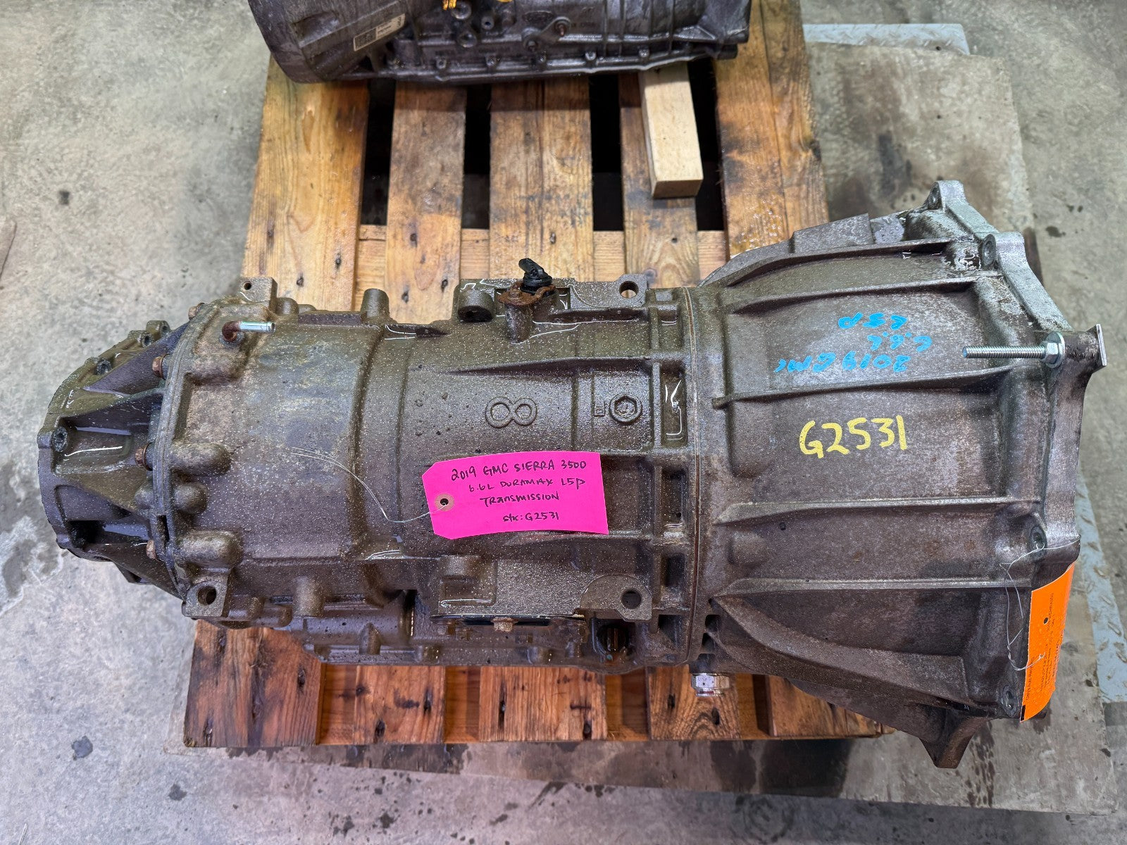 17-19 GMC SIERRA 2500HD 3500 ALLISON AUTOMATIC TRANSMISSION FOR DIESEL 6.6 L5P