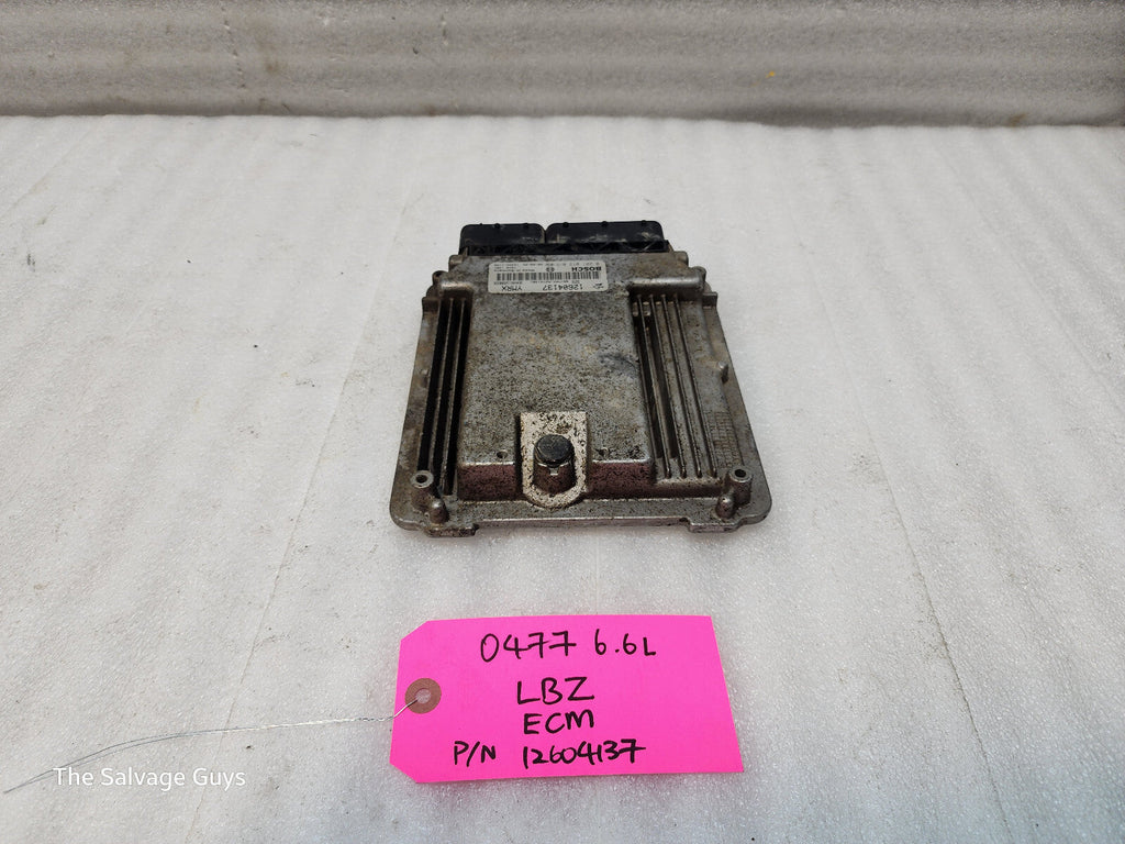 06 Chevrolet GMC 2500HD DURAMAX 6.6 LLY LBZ ECM ECU ENGINE COMPUTER 12604137
