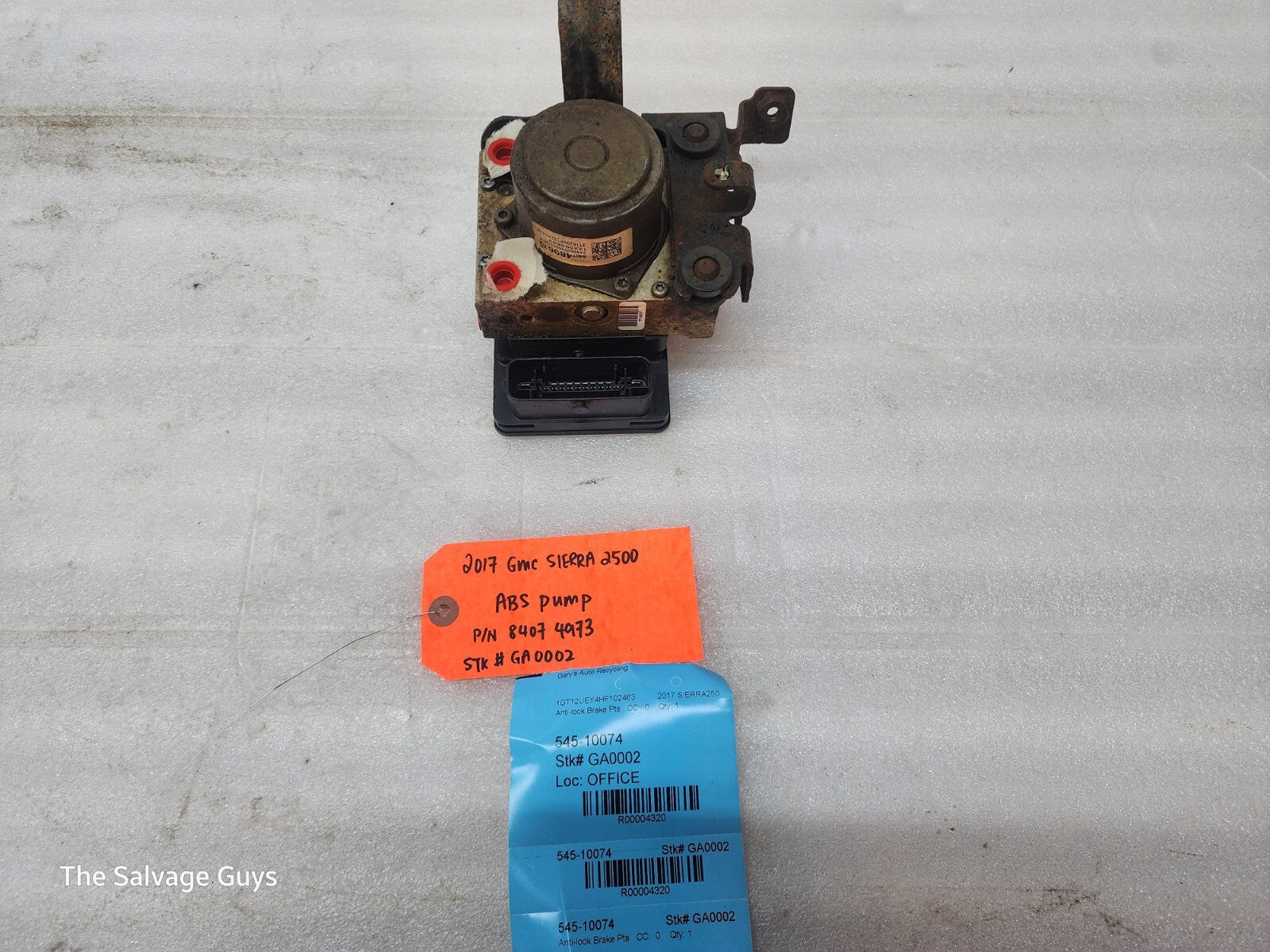 14-19 GMC SIERRA 2500HD 3500HD ABS ANTI LOCK BRAKE MODULE 84074973