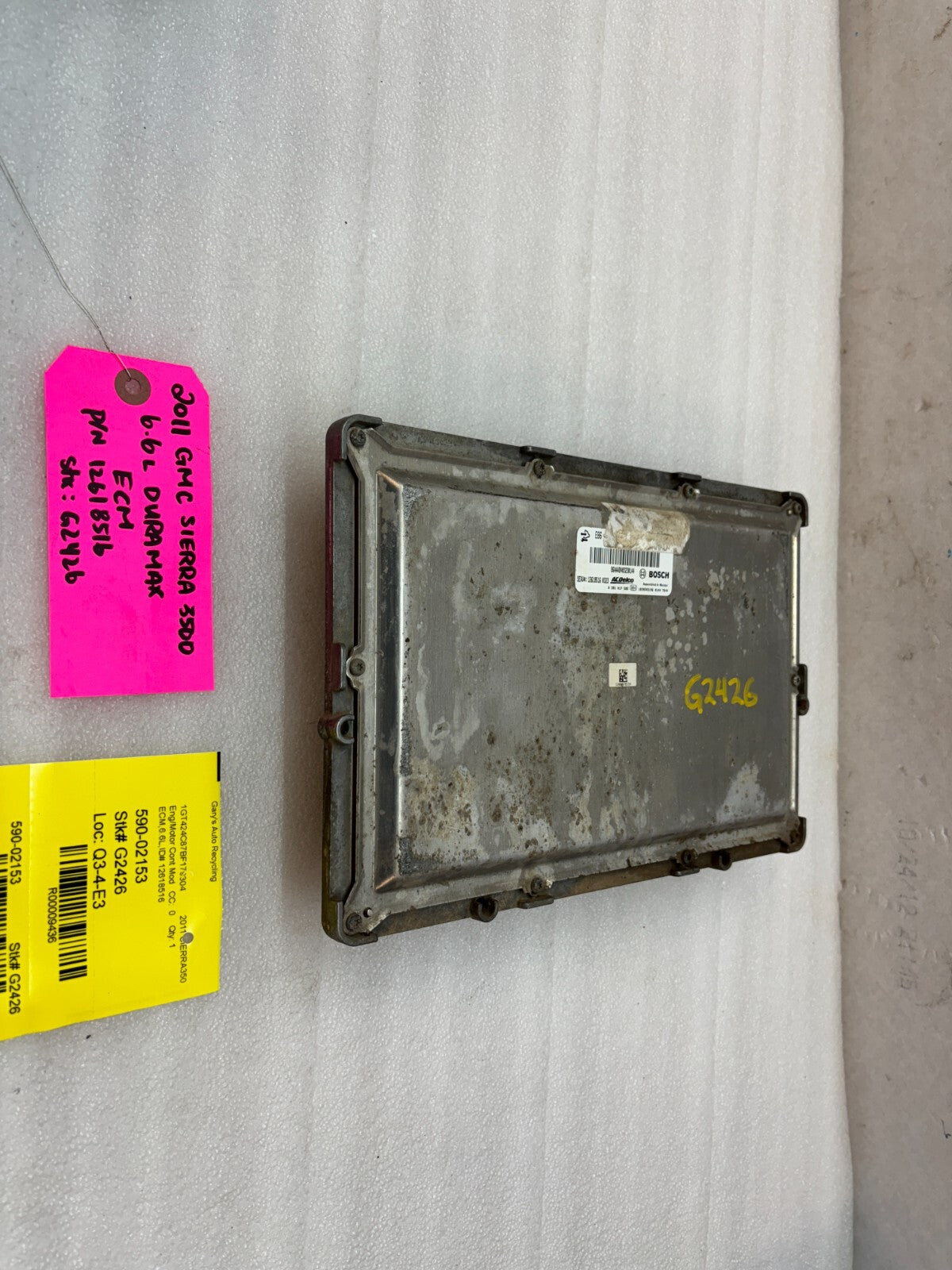 11-14 Chevrolet GMC 2500HD DURAMAX 6.6 LML OEM ENGINE COMPUTER ECU ECM 12618516