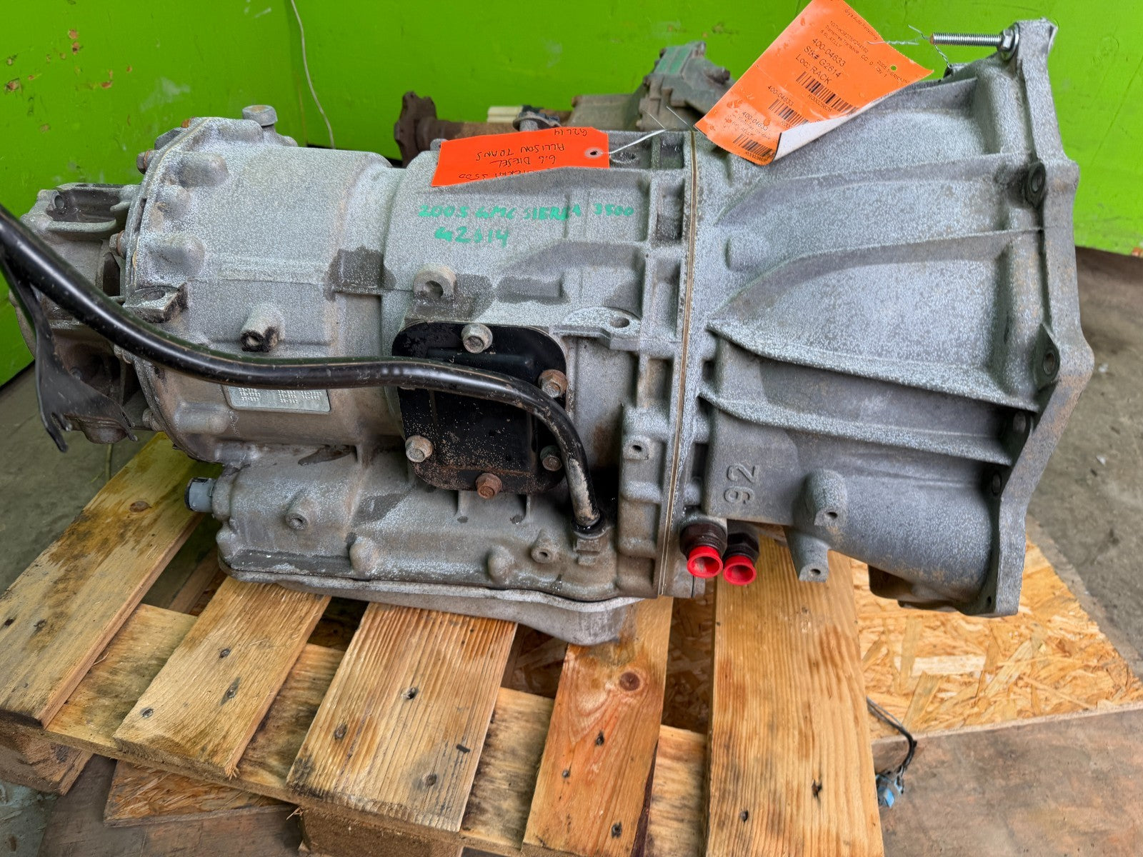 05 CHEVROLET GMC SIERRA SILVERADO 3500HD ALLISON 5SP AUTO TRANSMISSION LLY 4wd