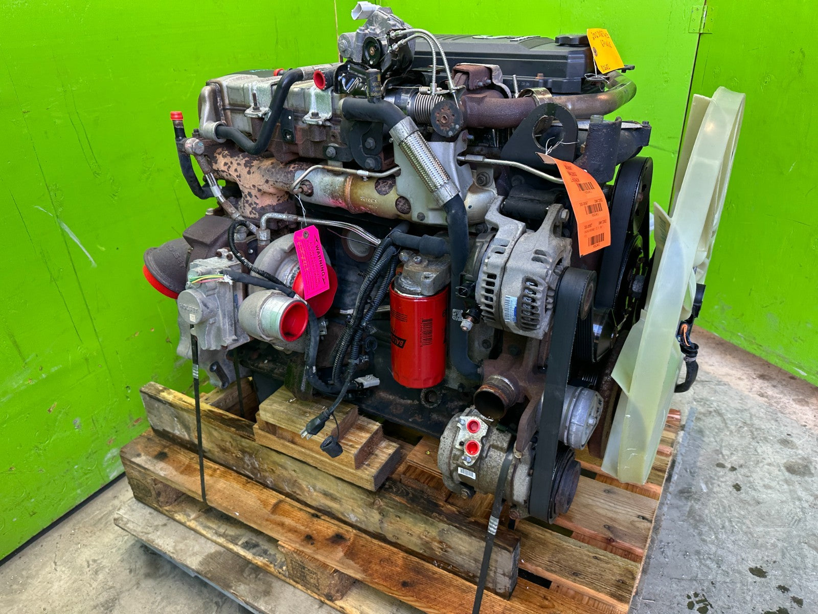 2012 DODGE RAM 2500 3500 6.7 CUMMINS TURBO DIESEL ENGINE MOTOR 10 11 12