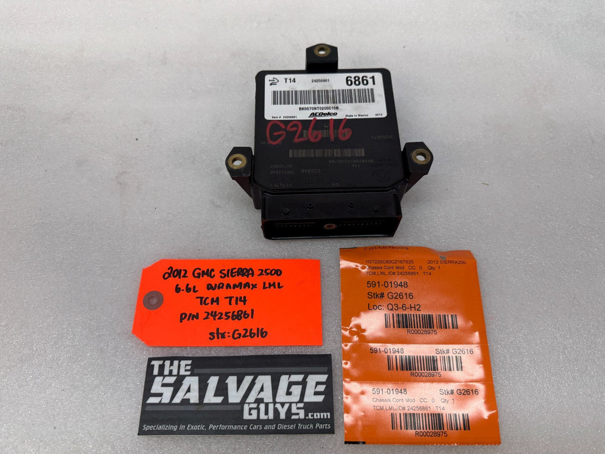 09-15 GMC SIERRA ALLISON T14 TRANSMISSION CONTROL MODULE TCM TCU 24256861