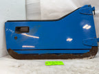 87-95 JEEP WRANGLER YJ OEM BLUE LEFT RIGHT HALF DOORS W DOOR PANELS