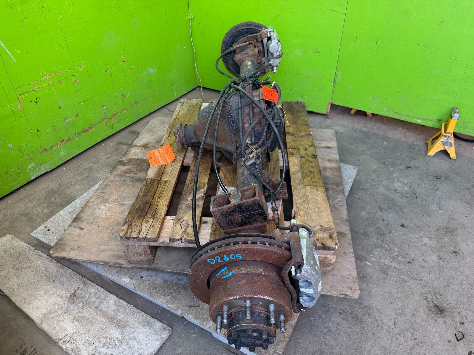 12 DODGE RAM 2500 3500 SINGLE REAR WHEEL SRW REAR DIFFERENTIAL AXLE 3.73