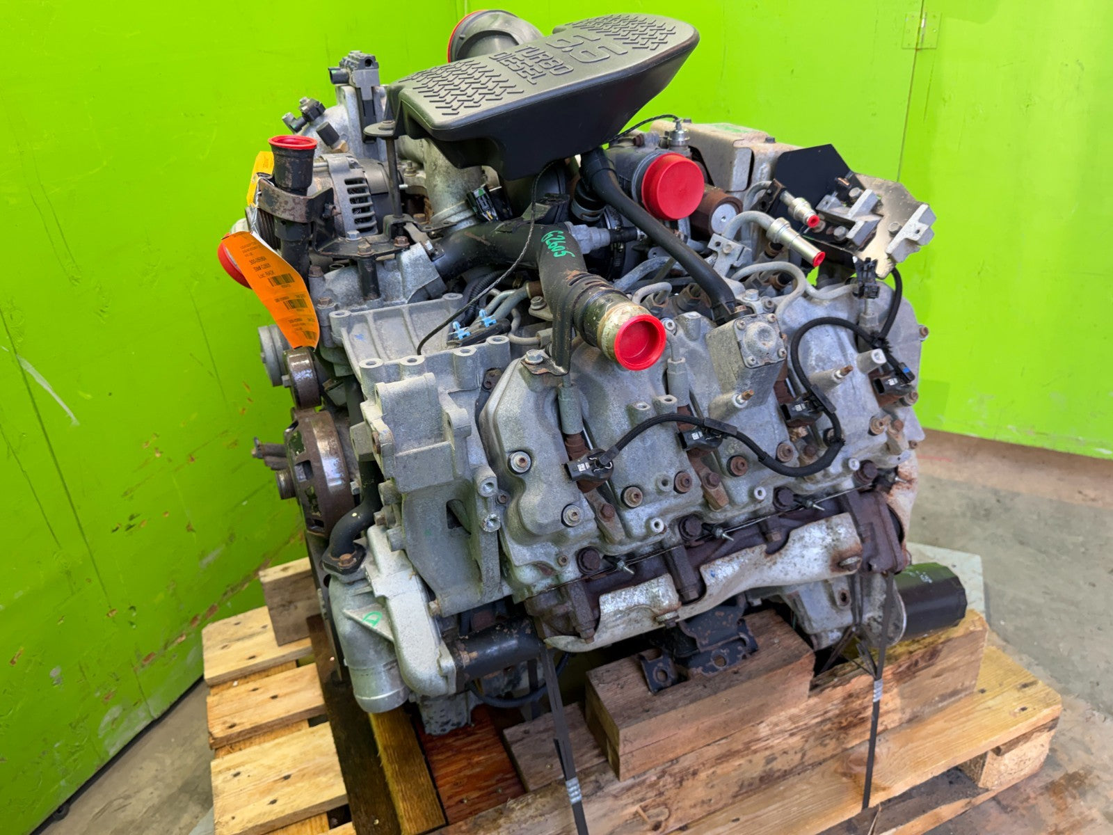06 07 CHEVROLET GMC 2500 3500 6.6 LBZ DURAMAX DIESEL ENGINE MOTOR NO CORE!!