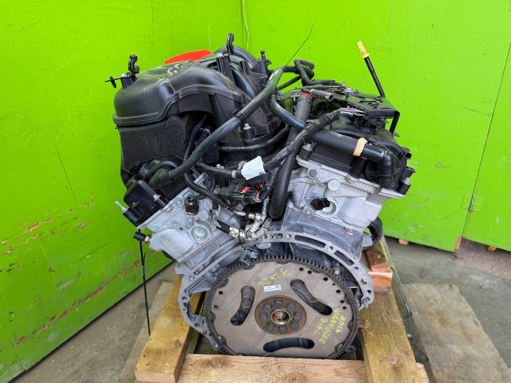 15 JEEP WRANGLER JK 3.6 COMPLETE ENGINE MOTOR ASSEMBLY 110k 14-18