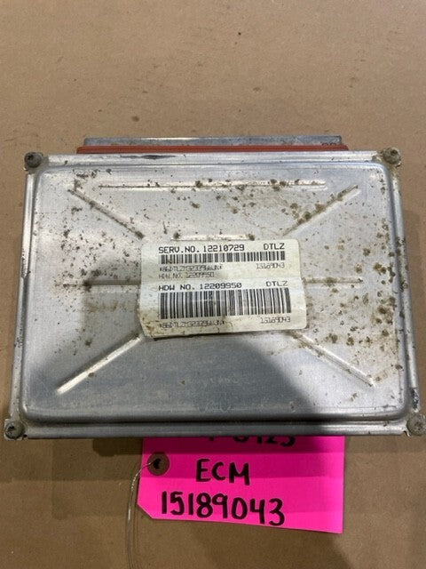 01-04 Chevrolet GMC 2500HD DURAMAX 6.6 LB7 ECM ECU ENGINE COMPUTER 15189043