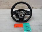 15-21 SUBARU WRX STI LEATHER STEERING WHEEL ASSEMBLY RED STITCHED OEM