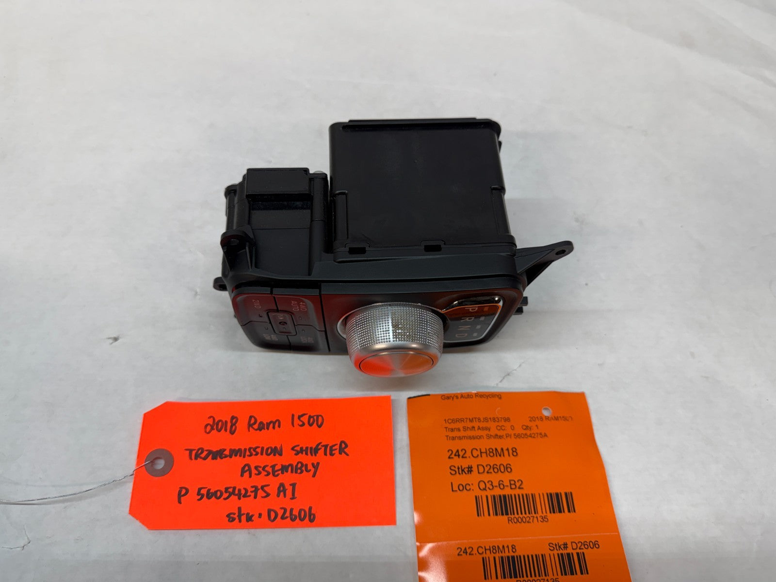 18 DODGE RAM SPORT 1500 5.7 8 SPEED AUTOMATIC SHIFTER P56054275AI 13-18 63k
