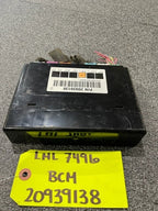11-14 Chevrolet GMC 2500HD DURAMAX 6.6 LML BCM BODY CONTROL MODULE 20939138