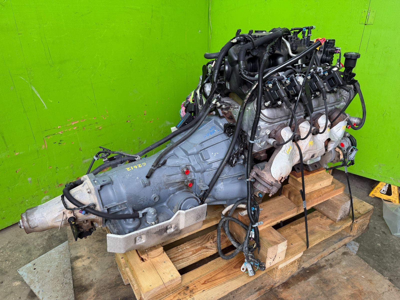 06 GMC SIERRA 5.3 LM7 W/ AUTOMATIC 4L80E TRANSMISSION COMPLETE SWAP LS1 LQ4 LQ9