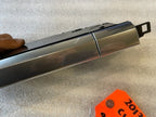13 PORSCHE 991 C4S TURBO 911 OEM SILVER INTERIOR TRIM CUPHOLDER CONSOLE 12-16